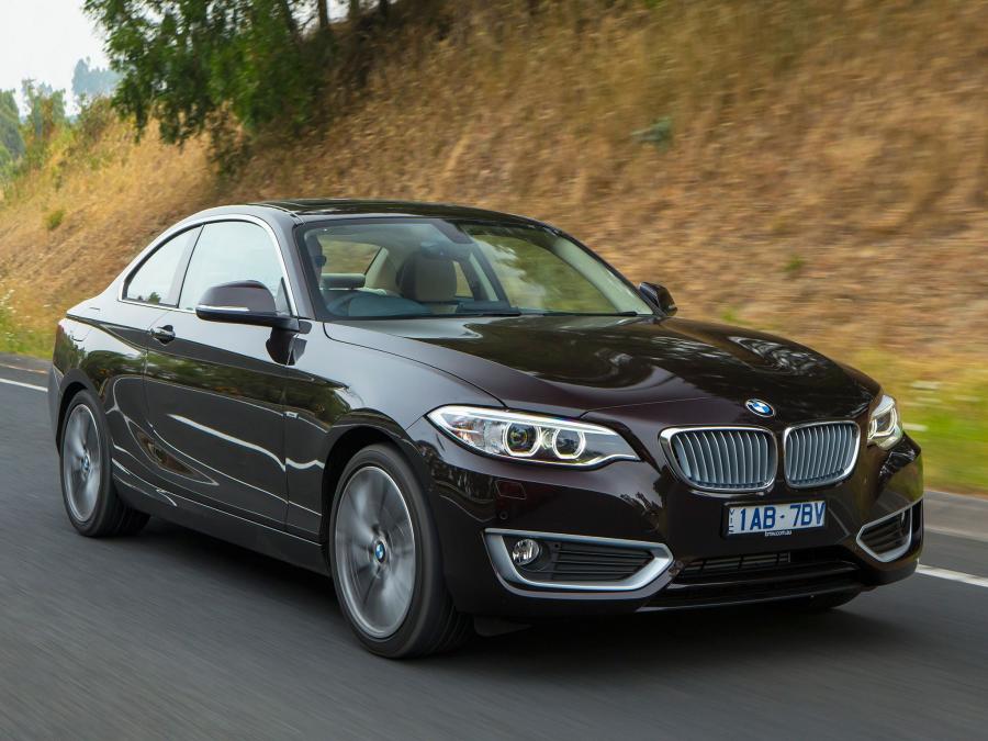  BMW 220d Coupe Modern Line 2014 года  (AU) (фото 4 из 8)